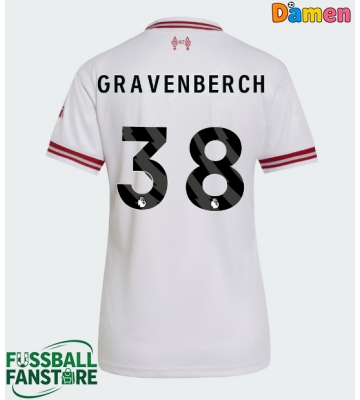 Liverpool Ryan Gravenberch #38 Replik Auswärtstrikot Damen 2026-27 Kurzarm